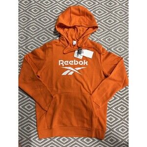 NWT Reebok Orange Classic Oversized Coupe Extra Large Hoodie Size S Original $60